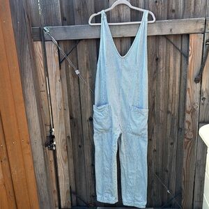 We The Free Blue Casual Overalls